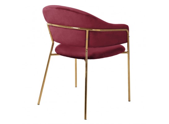 Стул Felix винный с золотыми ножками в Кургане