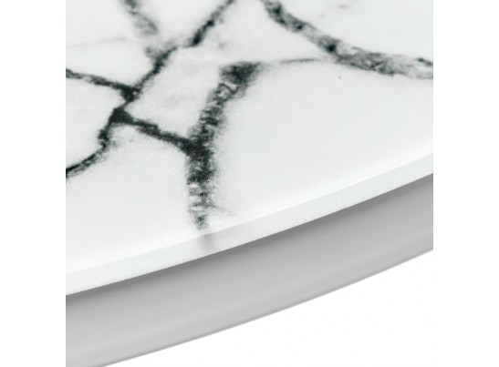 Набор кофейных столиков Tango белый мрамор с белыми ножками в Кургане