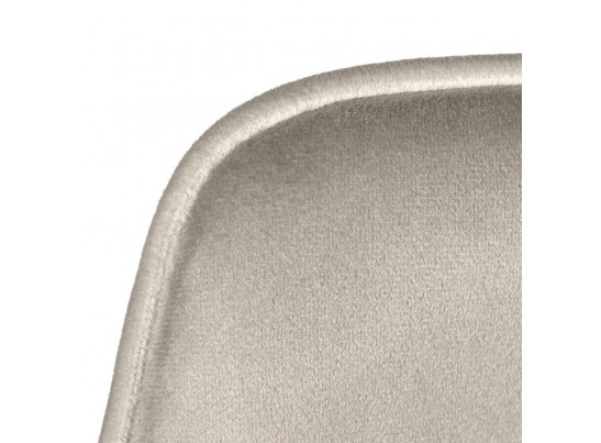 Стул полубарный Dave латте с жаккардом, с поворотным механизмом в Кургане