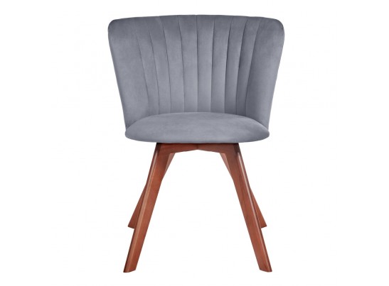 Стул Bella серый, темный орех в Кургане