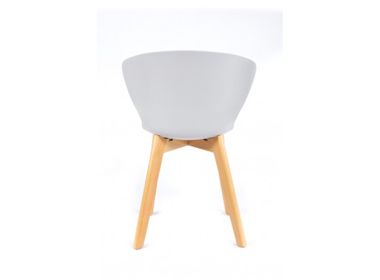 Стул Gracia серый c деревянными ножками в Кургане