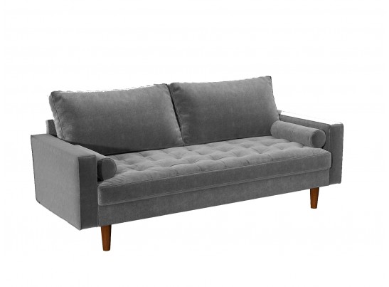 Диван Scott трехместный серый в Кургане