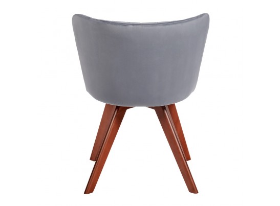 Стул Bella серый, темный орех в Кургане