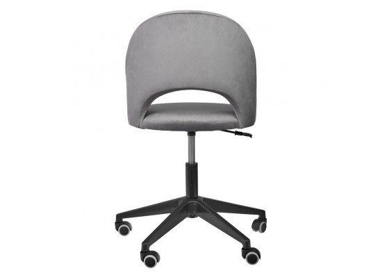 Стул Leo вращающийся на колесиках темно-серый в Кургане