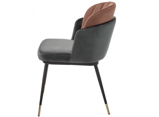 Стул Peki тёмно-серый, терракотовый в Кургане