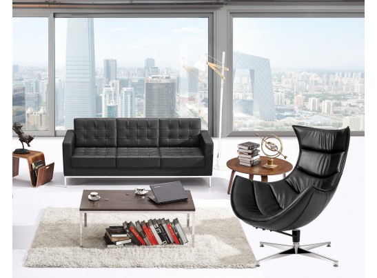 Кресло LOBSTER CHAIR черный матовый в Кургане