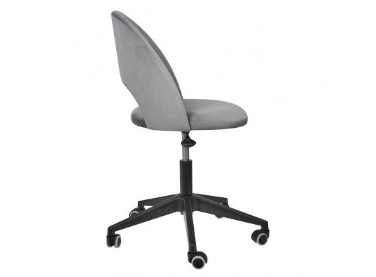 Стул Leo вращающийся на колесиках темно-серый в Кургане