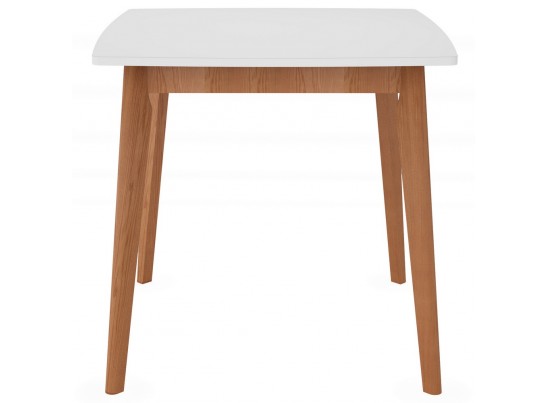 Стол Marcel 80x80х76см, Белый, орех миланский в Кургане