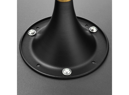 Кофейный столик Stupa диам.40см x 54см, чёрный, металл в Кургане