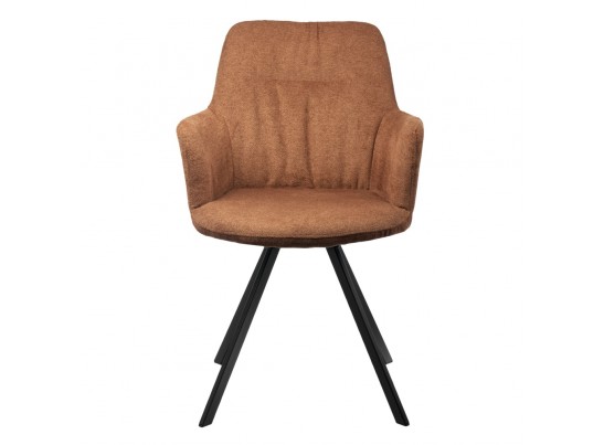 Стул Grant терракотовый шенил на поворотном механизме в Кургане