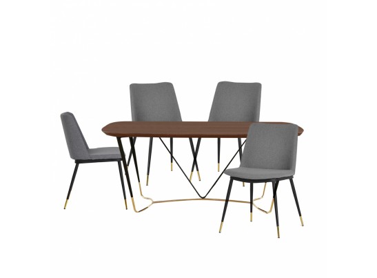 Стул Messi серый в Кургане