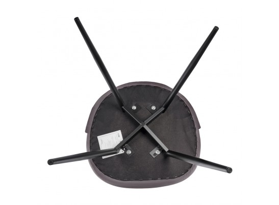 Стул Vivian графит с черными ножками в Кургане