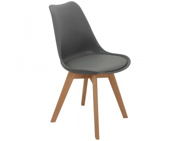 Стул Eames Bon серый