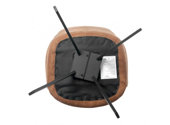 Стул Grant терракотовый шенил на поворотном механизме в Кургане