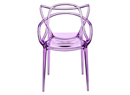 Комплект из 2-х стульев Masters прозрачный сиреневый в Кургане