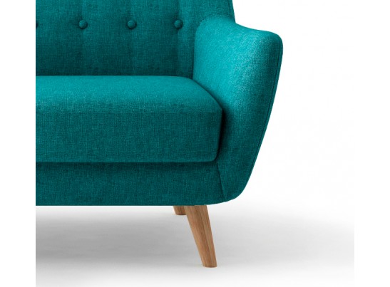 Диван Picasso двухместный темно-бирюзовый в Кургане