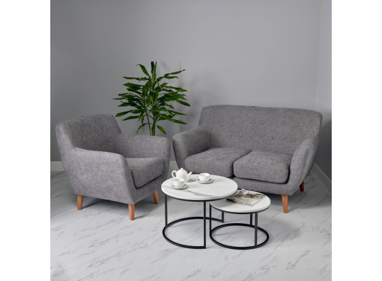 Диван Picasso двухместный горчичный, шенилл в Кургане