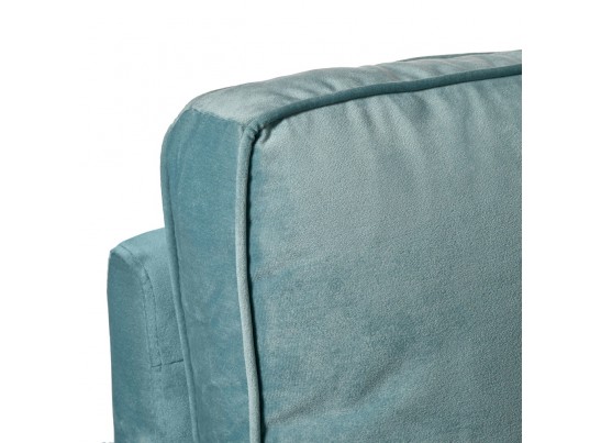 Диван Scott двухместный серо-голубой в Кургане