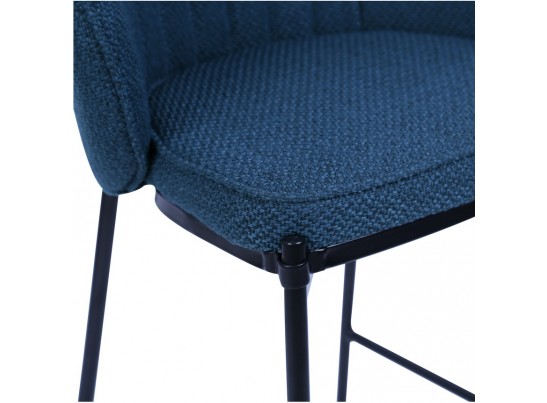 Стул барный Milan темно-синий в Кургане