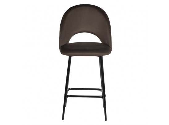Стул полубарный Leo кофейный в Кургане