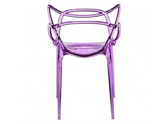 Комплект из 4-х стульев Masters прозрачный сиреневый в Кургане