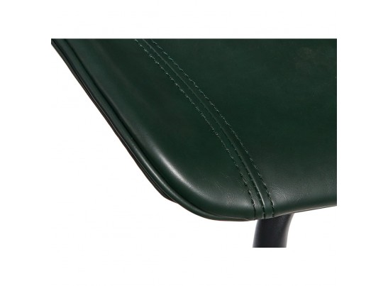Стул полубарный Loft тёмно-зелёный в Кургане