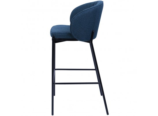 Стул барный Milan темно-синий в Кургане