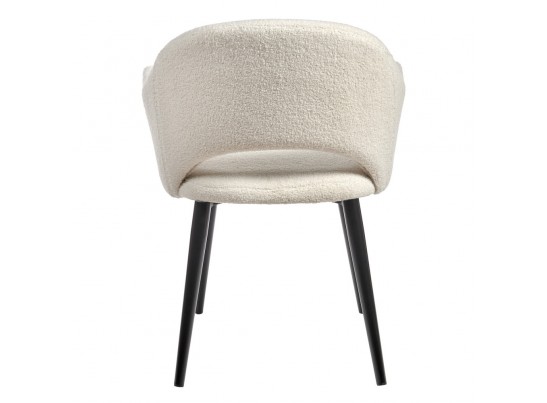 Стул Bruno белый, искусственный мех в Кургане