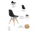 Стул Eames чёрный в Кургане