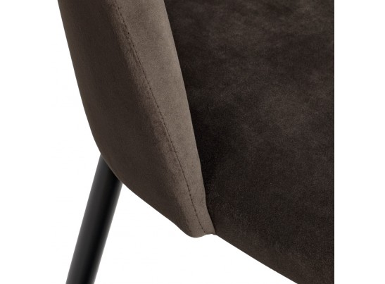 Стул полубарный Leo кофейный в Кургане