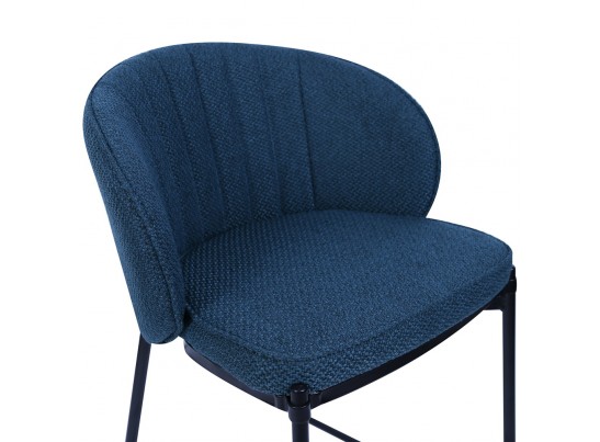 Стул барный Milan темно-синий в Кургане