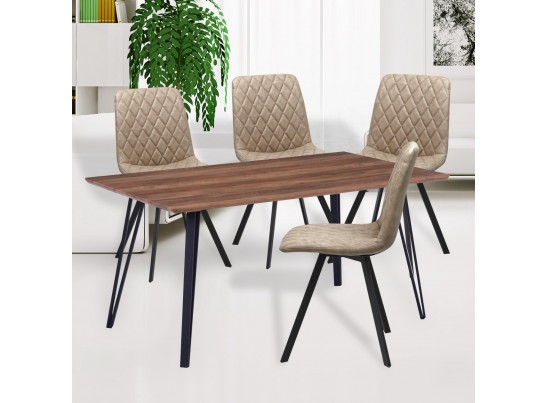 Стул Mate сизо-табачный в Кургане