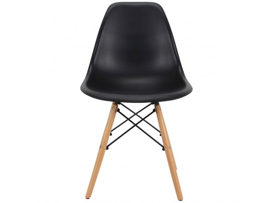 Комплект из 4-х стульев Eames чёрный в Кургане