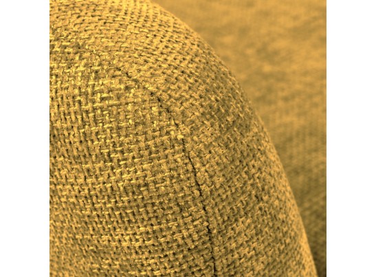 Диван Picasso двухместный горчичный, шенилл в Кургане