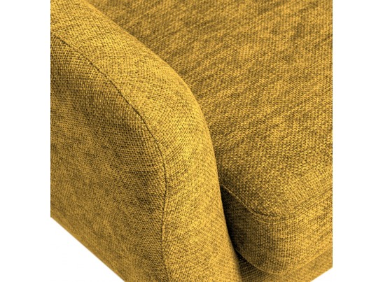 Диван Picasso двухместный горчичный, шенилл в Кургане