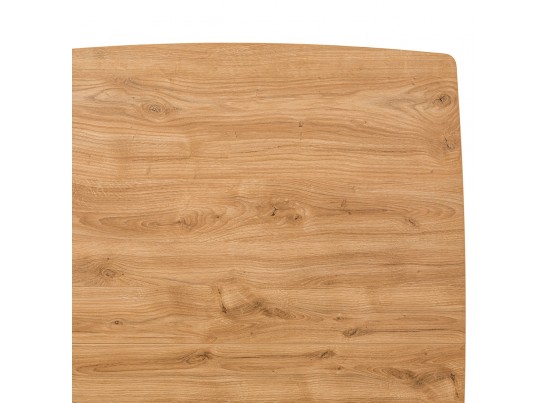 Стол Fusion 140-180 x 90см, Дуб Навара, чёрный в Кургане