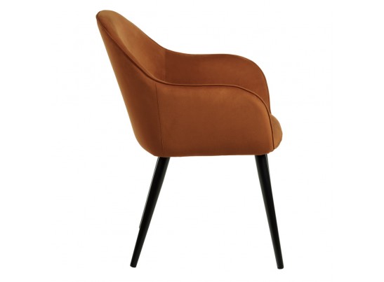 Стул Frida терракотовый велюр в Кургане