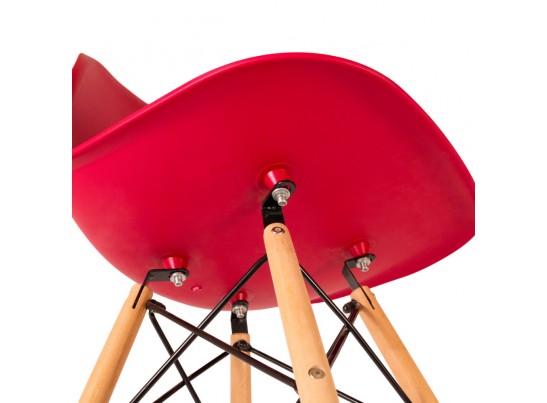 Стул Eames красный в Кургане