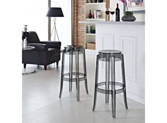 Стул барный Charles Ghost серый в Кургане