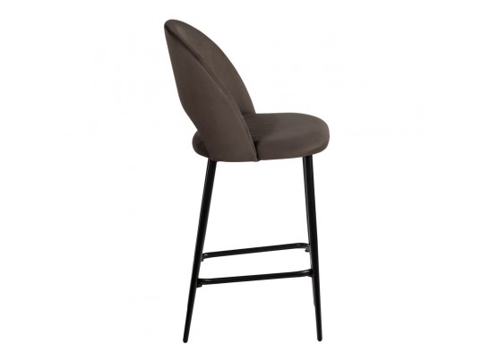 Стул полубарный Leo кофейный в Кургане