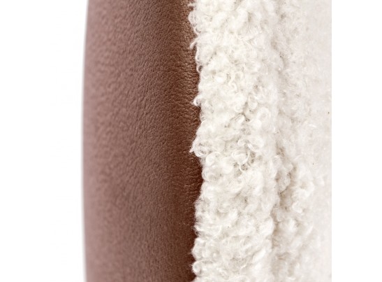 Кресло EGG STYLE CHAIR коричневый, экокожа в Кургане