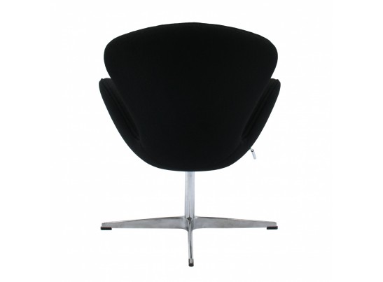 Кресло SWAN CHAIR чёрный кашемир в Кургане