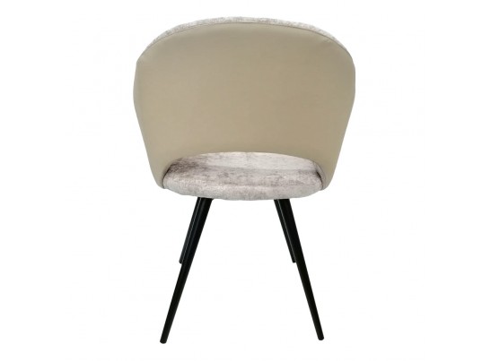 Стул Bruno латте шенилл с экокожей с поворотным механизмом в Кургане