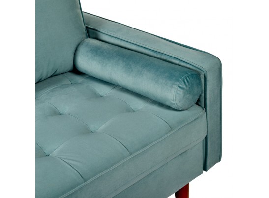 Диван Scott двухместный серо-голубой в Кургане