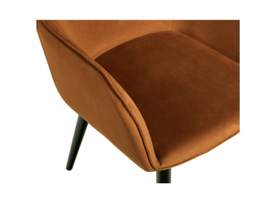 Стул Frida терракотовый велюр в Кургане