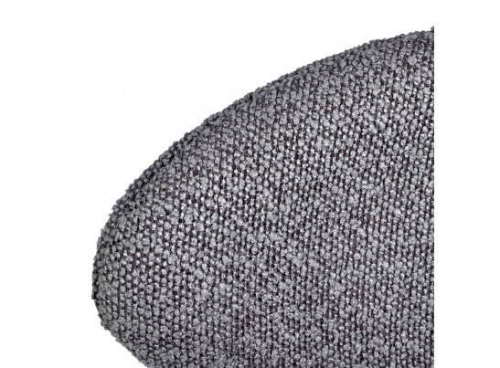 Стул Lucas тёмно-серый букле с ножками цвета орех в Кургане