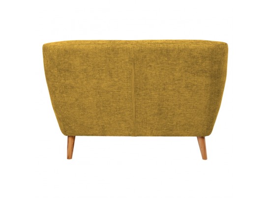 Диван Picasso двухместный горчичный, шенилл в Кургане