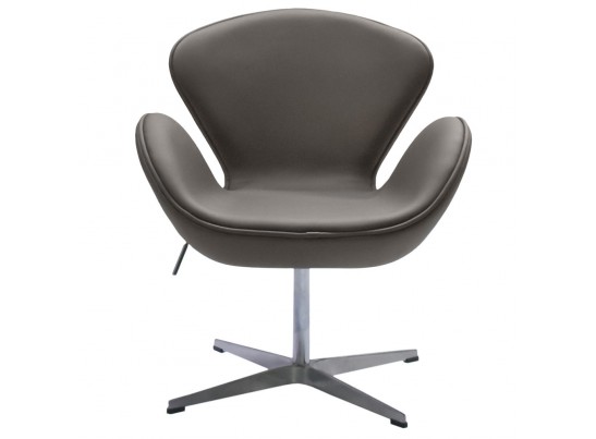 Кресло SWAN CHAIR тёмный латте в Кургане