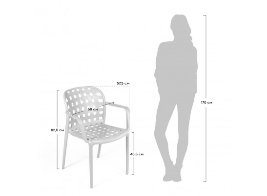 Комплект из 4-х стульев Olimpia L латте в Кургане