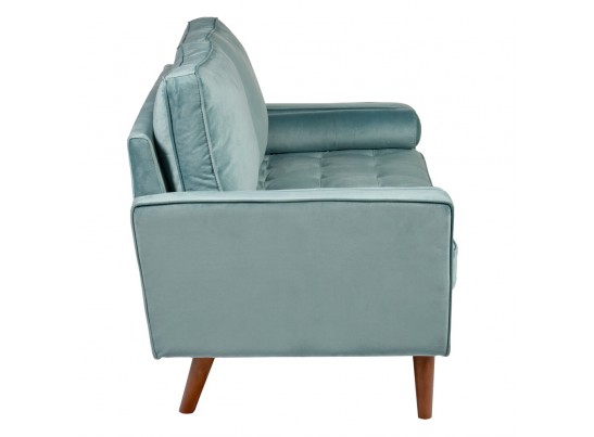 Диван Scott двухместный серо-голубой в Кургане